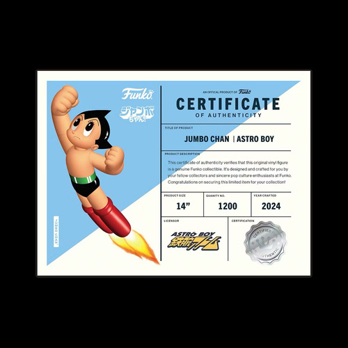 Astro Boy Jumbo Chan Astro Funko Pop Limited Edition Origina