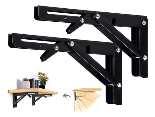 Soporte Plegable Estante (30,48 Cm), Soporte De Pared T...