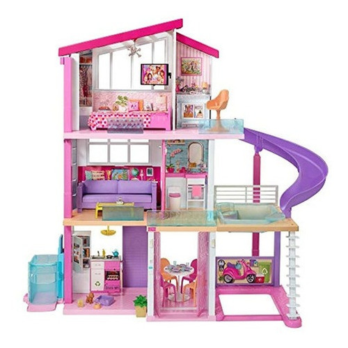 Casa De Muñecas Barbie Dreamhouse Con Ascensor Accesible Par