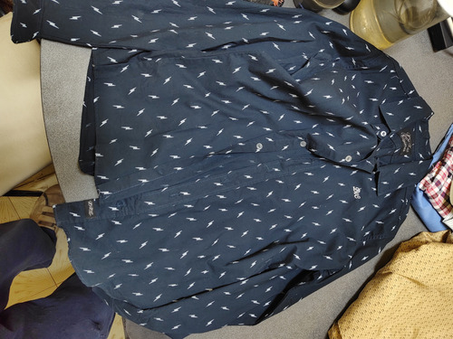 Pack 2 Camisas Hombre Alta Calidad Manga Larga Para Salir L (Usado)
