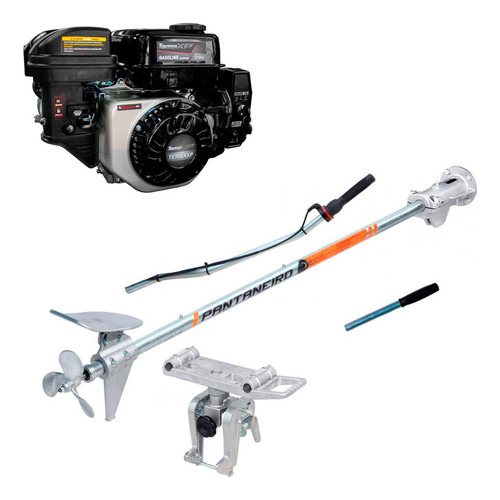 Rabeta Master Plus Pantaneiro 1,7m Motor Toyama 7,0 Cv