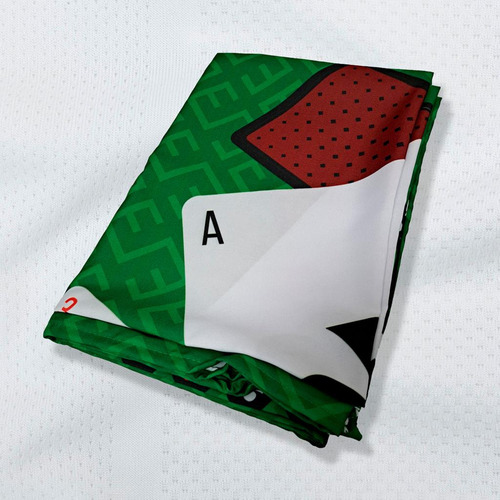 Toalha De Mesa Oxford Retangular Poker Cassino Verde
