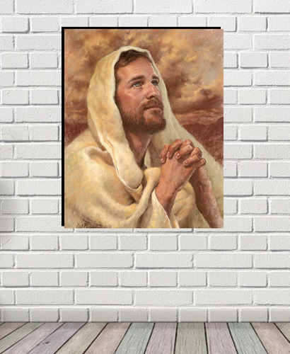 Cuadro Decorativo Jesús Orando