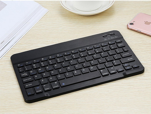 Funda Universal Teclado Bluetooth Para Tablet 7-8 Pulgadas