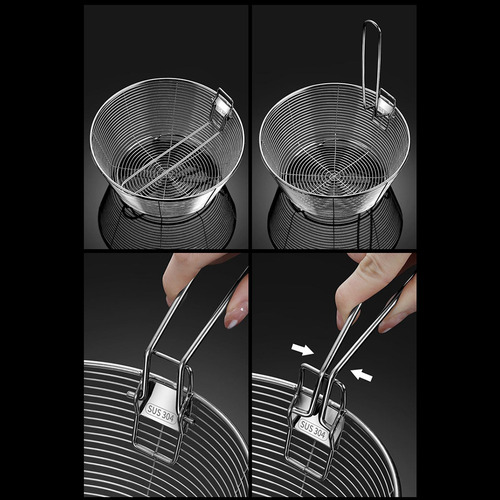 Juego De Colador De Cocina De Acero Inoxidable Para Pasta S