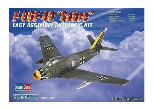 Hobby Boss 80259 F-86f-40 Sabre T 1:72 Milouhobbies
