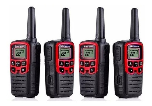 2 Kit Radios Midland X Talker T31vp3-2 41km* 26 Mi Vs Agua