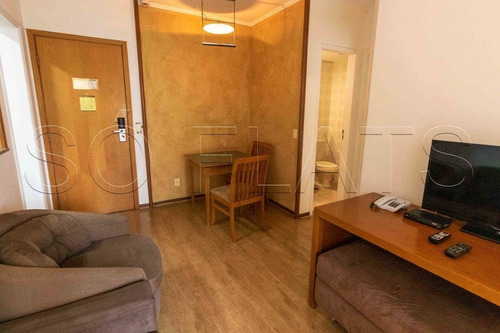 Imagem 4 de 15 de Flat Na Berrini - Excelente Localização. O Seu Melhor Negócio - Sf31399