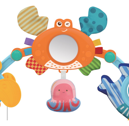 Arco Móbile Para Carrinho E Berço Chocalho Ocean - Maxi Baby