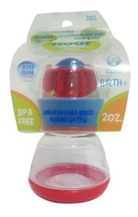 Biberon Con Sonajero Para Bebe De 2oz Cod.04