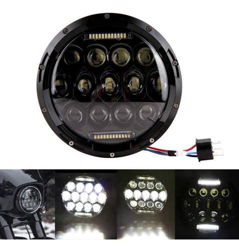 Farola Led Redonda Cafe Racer