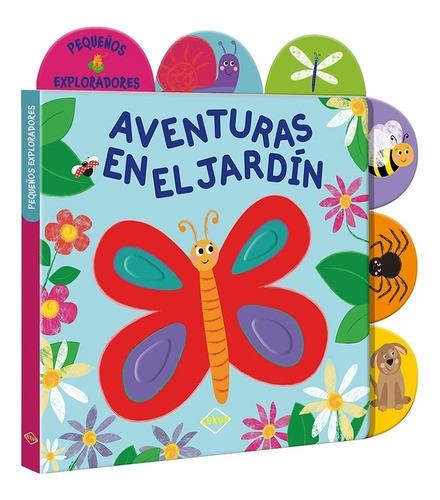 Aventuras En El Jardin - Pequeños Exploradores, De No Aplica. Editorial Lexus, Tapa Dura En Español, 2020