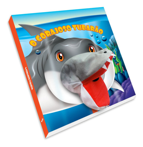 Livro Fantoche O Corajoso Tubarão Vale Das Letras
