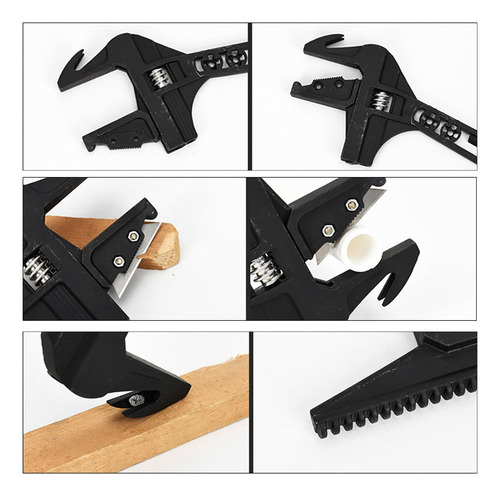 Llave Ajustable Ancha Llave Abierta Llave Rachette Para Tubo