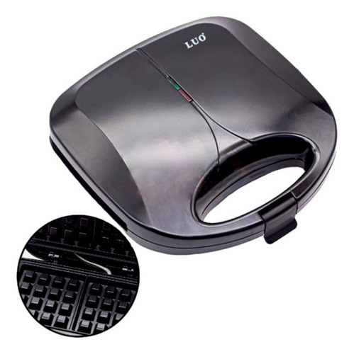 Maquina De Waffle Luo Pratic 750w 220v