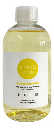 Aceites Masajes De Jojoba Y Vainilla Biobellus Pack 3