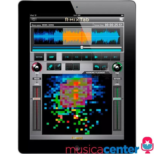 Roland R-mix Software Processamento De Áudio P/ Mac Pc iPad