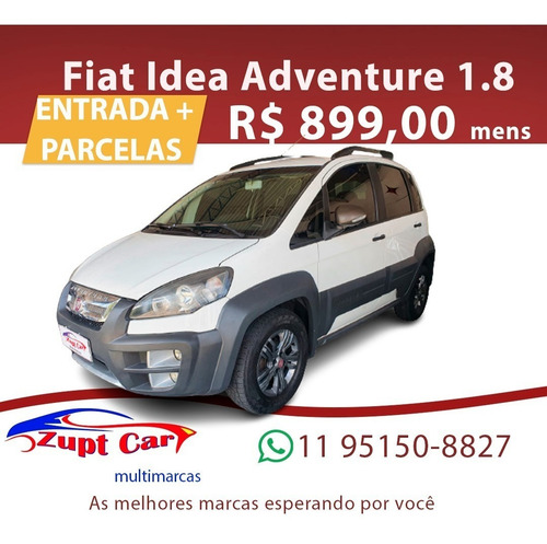 Imagem 2 de 13 de Fiat Idea Adventure 2014 1.8 Oportunidade De Troca E Venda