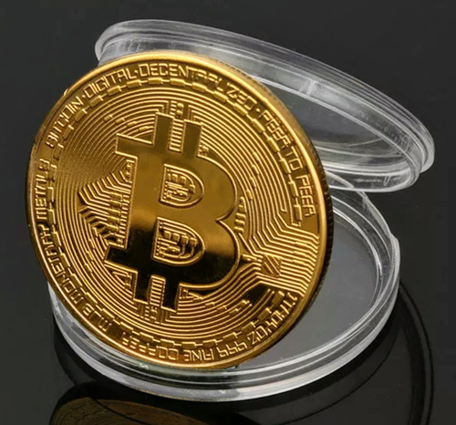Imagen 2 de 6 de Monedas Bitcoin Física Colección (pack X 2) ... Milenoil