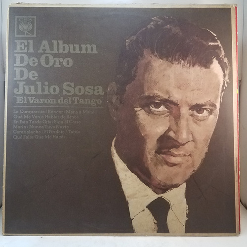 Julio Sosa - El Album De Oro - Tango Vinilo Lp Mb