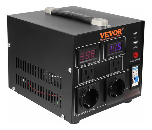 Transformador Convertidor De Voltaje 110v-220v 500w