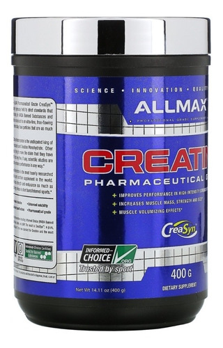 Creatina Allmax Nutrition 400g, Xtend Elite C4 Ultimate Usa