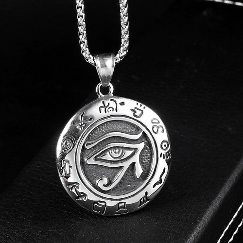 W Collar Ojo De Horus Simbolo Egipcio Amuleto Perfección