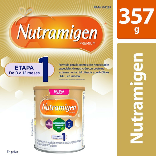 Mead Johnson Nutramigen 1 Premium con LGG fórmula especializada 357g