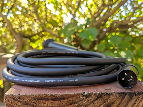Pig Hog Phm10 Cable Xlr De 3 Metros Para Micrófono