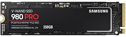 Samsung 980 Pro 250 Gb Pcie 4.0 (hasta 6.400 Mb/s) Nvme M.2 