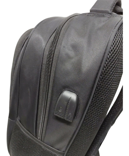 Imagen 5 de 10 de Mochila Biwo Urbana Porta Notebook Unisex Premium Reforzada