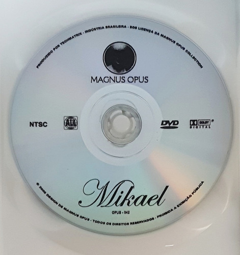 Dvd Mikael Carl Th. Dreyer Impecável Original