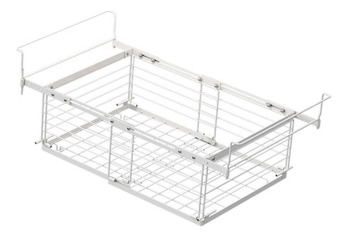 Cesta Colgante Para Congelador Horizontal, Estante De Blanco