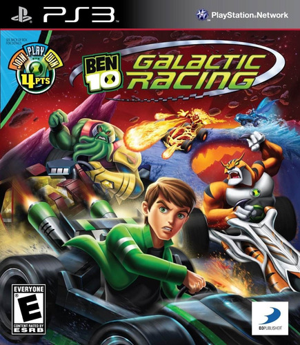 Ben 10 Galactic Racing Ps3 Juego Cd Blu-ray Nuevo Original Físico Sellado En Stock Entrega Inmediata