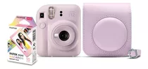 Comprar Câmera Instantânea Instax Mini 12 Com 10 Filmes E Bolsa Lilás