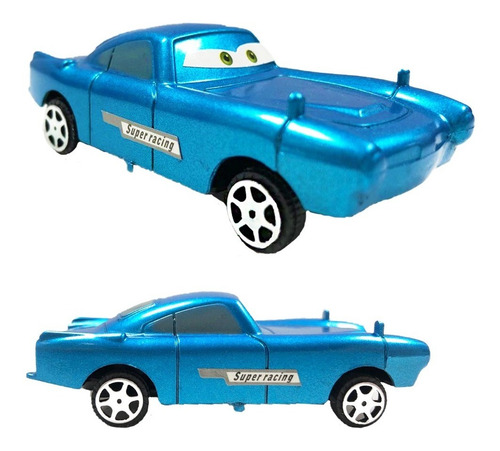 Imagem 7 de 9 de Kit 8 Carrinhos Fricção Filme Carros 3 Relampago Mcqueen