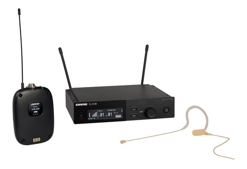 Imagem 1 de 1 de Microfone Shure Slxd14 + Mx153 L55 Original General Som