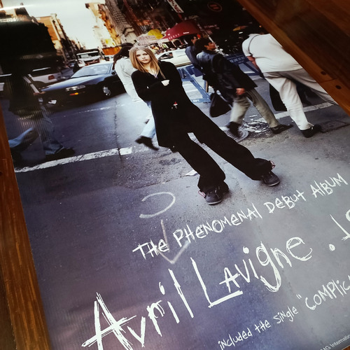 Avril Lavigne Let Go Poster Promocional (Usado)