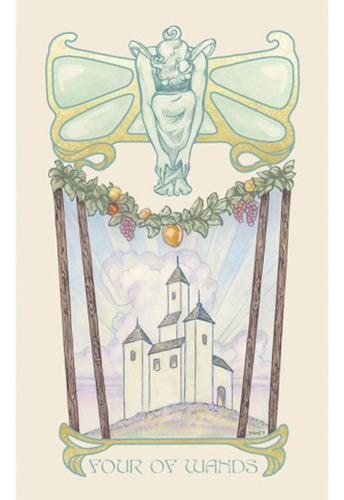 Tarô Ethereal Visions Illuminated Cartas Douradas - Original