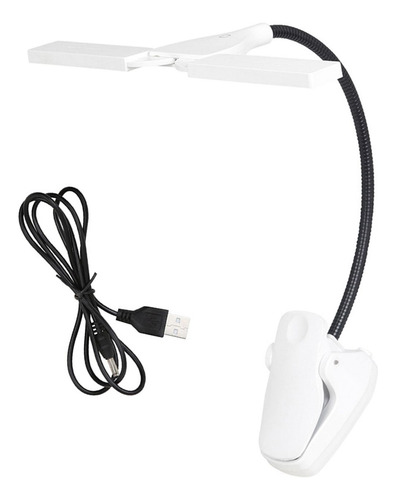 Clip Portátil En La Lámpara De Escritorio Led Para El