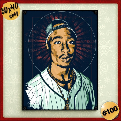 Pack De 3 Posters 30 X 40 Cm Papel Ilustración / Rap Hip Hop