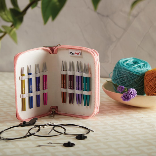 Juego De Agujas De Tejer Redondas Intercambiables 10 Cm