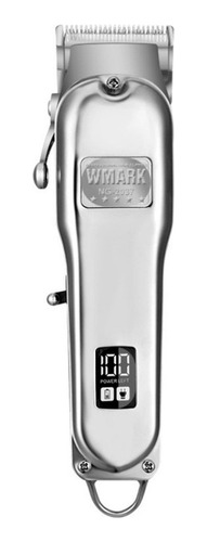 Maquina De Corte De Pelo Inalambrica Wmark Ng2037 Plateada