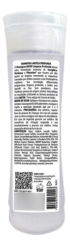 Shampoo Limpeza Profunda Nick Vick Nutri Action 260ml