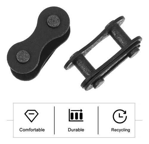 100 Piezas De Hebillas De Eslabones De Cadena De Bicicleta R
