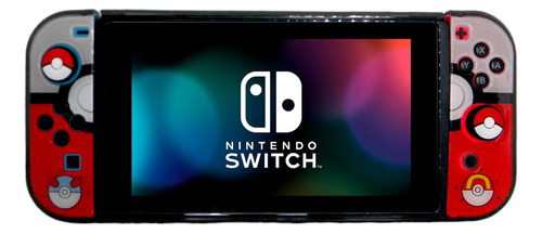 Carcasa Protectora Para Consola De N.s De Pokebola + Gomitas