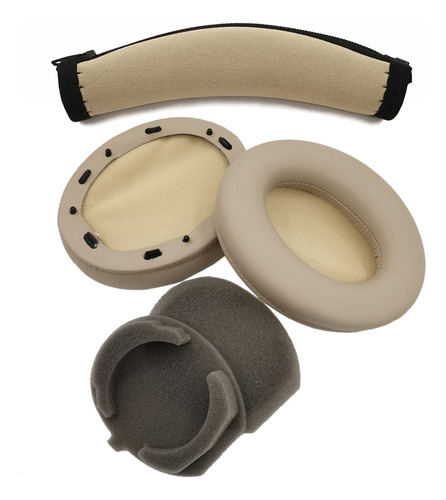 (gd) Almohadillas De Tela Para Auriculares Wh-1000xm3
