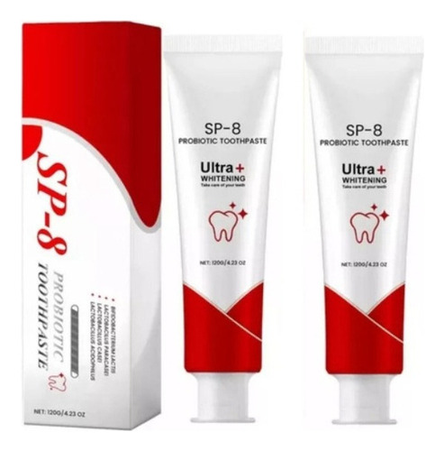 Pasta Dental Blanqueadora Genérica 2pcs Crema