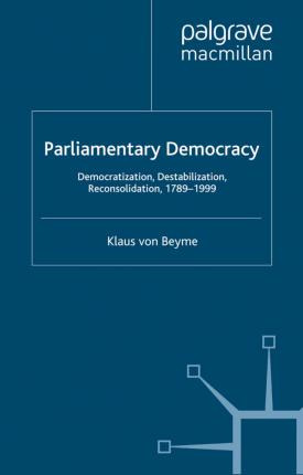 Libro Parliamentary Democracy - K. Von Beyme