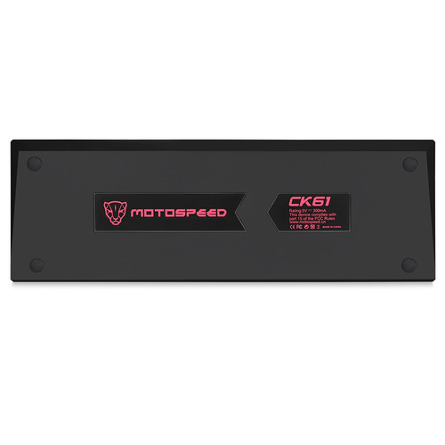 Motospeed Ck61 Rgb Teclado De Juego Mecánico Outmu
